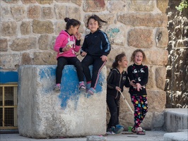 Palästinensische Mädchen beim Spielen