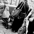 Muslima vor dem Markt